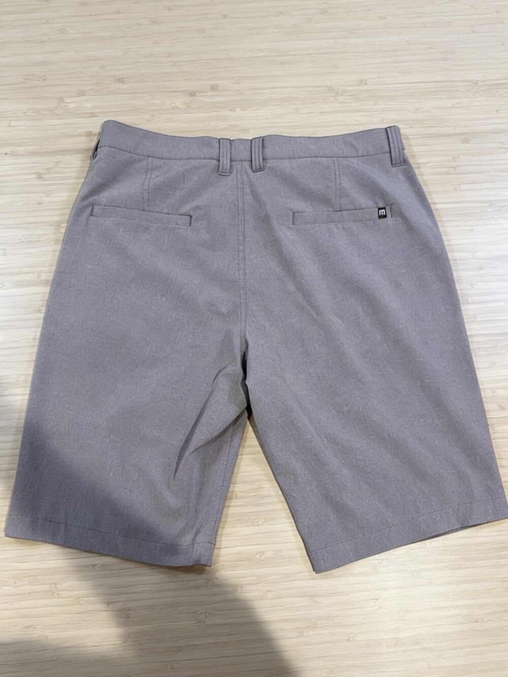Travis Mathew Performance Golf Shorts Mens Size 34 Red Lightweight Stretch 20
